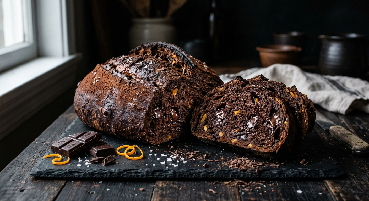Chocolate & Orange Sourdough